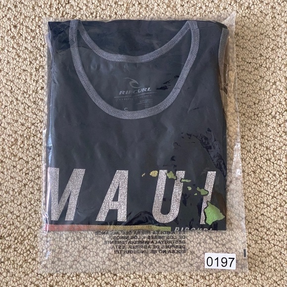 RIP CURL Maui Tank Top Men S Small - Picture 5 of 5